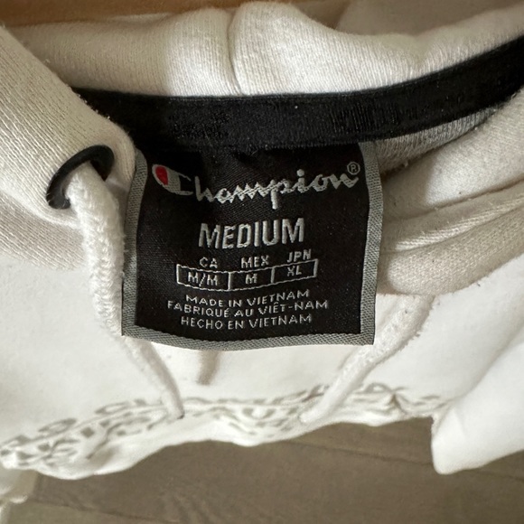 blue and white champion hoodie - Picture 3 of 3